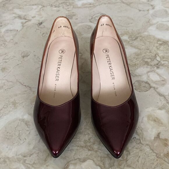 Peter Kaiser As New Patent Leather Metallic Pumps - Picture 4 of 12
